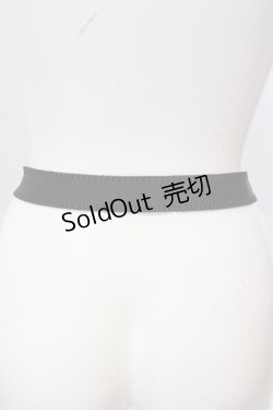 画像3: axes femme / ローズゴム細ベルト  クロ O-25-04-21-088-AX-ZA-IG-OS