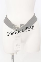 axes femme / トランプバックルゴムベルト  ゴールド O-25-04-21-089-AX-ZA-IG-OS