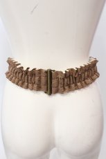 画像3: 【SALE】axes femme / レースフリルゴムベルト  ブラウン O-25-04-21-091-AX-ZA-IG-ZT445-F007 (3)