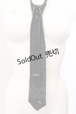 画像3: Ozz Croce / 刺繍ネクタイ  ブラック×グレー O-25-04-21-099-OO-ZA-IG-OS