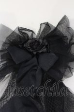 画像2: 【SALE】metamorphose / 造花チュールクリップブローチ  クロ O-25-04-21-100-ME-AC-IG-ZT305 (2)