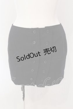 画像1: alice auaa / クラッチスカート 3 ブラック O-25-04-21-008-AA-SK-IG-OS