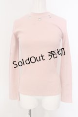 Drug Honey / テレコカットソー  ピンク O-25-04-21-015-PU-TO-IG-ZY