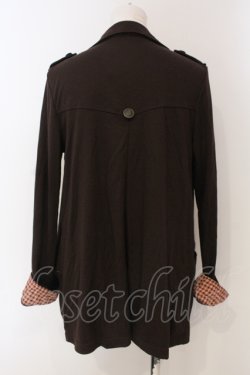画像3: axes femme / ラッフルトッパーカーディガン M ブラック O-25-04-21-025-AX-TO-IG-OS