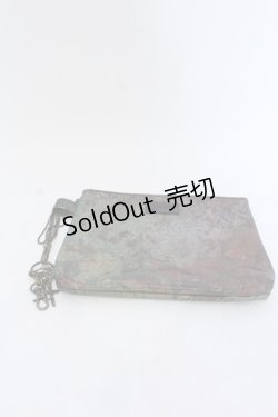 画像1: Jean Paul GAULTIER / Vサイバーフラットポーチ  玉虫 O-25-04-22-032-GO-ZA-OW-OS