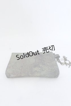 画像2: Jean Paul GAULTIER / Vサイバーフラットポーチ  玉虫 O-25-04-22-032-GO-ZA-OW-OS