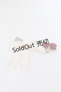 Amavel / Royal Palace Fanfareリボンクリップ  ピンク O-25-04-22-033-CA-AC-OW-OS