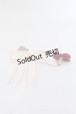 画像1: Amavel / Royal Palace Fanfareリボンクリップ  ピンク O-25-04-22-033-CA-AC-OW-OS
