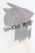 axes femme kawaii / 斜めリボンカチューシャ  ブラウン O-25-04-22-039-AX-AC-OW-OS