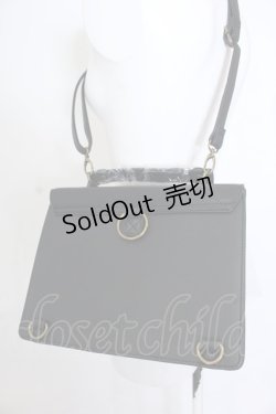 画像5: axes femme / シルエット柄3WAYバッグ  クロ O-25-04-22-004-AX-BG-IG-OS