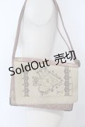 axes femme / トランプ型バッグ  ピンク×アイボリー O-25-04-22-006-AX-BG-IG-ZT087