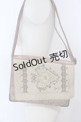 axes femme / トランプ型バッグ  ピンク×アイボリー O-25-04-22-006-AX-BG-IG-ZT087