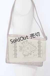 axes femme / トランプ型バッグ  ピンク×アイボリー O-25-04-22-006-AX-BG-IG-ZT087