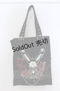 Deorart / ×てりィ'S Factory トートバッグ  ブラック O-25-04-22-008-PU-BG-IG-OS