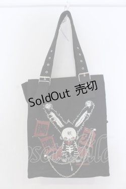 画像1: Deorart / ×てりィ'S Factory トートバッグ  ブラック O-25-04-22-008-PU-BG-IG-OS