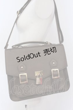 画像1: Amavel / カギ付ミニサッチェルバッグ  ブラウン O-25-04-22-010-CA-BG-IG-ZT087