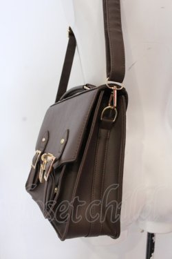 画像4: Amavel / カギ付ミニサッチェルバッグ  ブラウン O-25-04-22-010-CA-BG-IG-ZT087