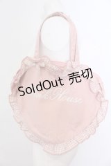 PINK HOUSE / ハートフリルバッグ  ピンク O-25-04-22-012-LO-BG-IG-OS