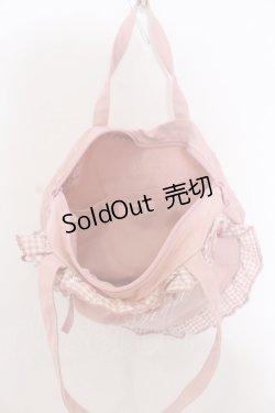 画像4: PINK HOUSE / ハートフリルバッグ  ピンク O-25-04-22-012-LO-BG-IG-OS