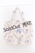 JESUS DIAMANTE / オリジナルプリントスペシャルトートBAG バッグ  ブルーローズピンク O-25-04-22-013-JE-BG-IG-ZT0425B
