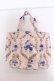 画像1: JESUS DIAMANTE / オリジナルプリントスペシャルトートBAG バッグ  ブルーローズピンク O-25-04-22-013-JE-BG-IG-ZT0425B (1)