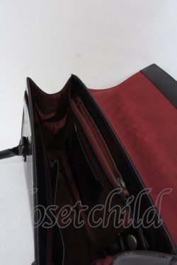 画像6: artherapie / Aクロスバンプハンドバッグ  ワイン O-25-04-22-014-GO-BG-IG-ZT088