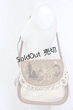 画像2: axes femme / シルエット柄ショルダーバッグ  ブラウン O-25-04-22-003-AX-BG-IG-ZT308