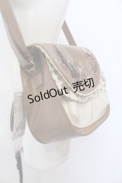画像3: axes femme / シルエット柄ショルダーバッグ  ブラウン O-25-04-22-003-AX-BG-IG-ZT308