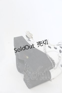 画像7: YOSUKE / 編み上げブーツサンダル  ホワイト O-25-04-22-020-PU-SH-IG-ZT346