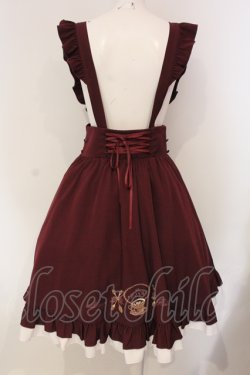 画像5: Amavel / 喫茶アマベルのランチセットエプロンスカート(ミドル丈)【エプロン欠品】  ボルドー O-25-04-24-026-CA-SK-IG-OS