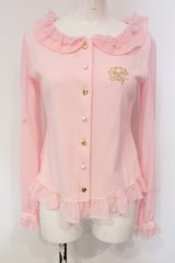 Angelic Pretty / Sweetリボンカットカーディガン  ピンク O-25-04-24-027-AP-TO-IG-OS