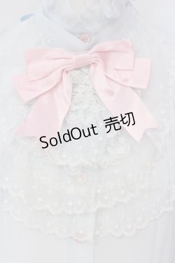 画像2: Angelic Pretty / Sweetieジャボブラウス  サックス O-25-04-24-028-AP-BL-IG-OS