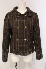 axes femme / 2WAYジャケット F ブラウン O-25-04-24-035-AX-JA-IG-OS