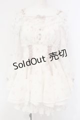 LIZ LISA / オフショルシフォンセットアップ  シロ O-25-04-24-006-LO-OP-IG-OS