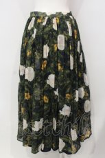 画像3: 【SALE】INGEBORG / 花柄ロングスカート 3 ネイビー O-25-04-24-051-LO-SK-IG-ZT277 (3)