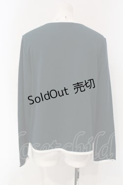 画像4: INGEBORG / パイピングアクセントカーディガン 4 グリーン O-25-04-24-060-LO-TO-IG-OS