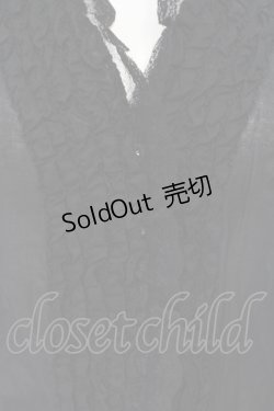 画像2: INGEBORG / ローンフリルノースリーブブラウス 9 クロ O-25-04-24-069-LO-BL-IG-OS