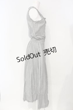 画像3: INGEBORG / ギンガムチェックロングワンピース  クロ×シロ O-25-04-24-072-LO-OP-IG-ZI
