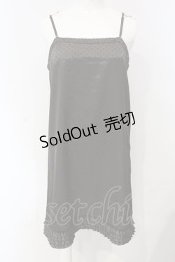 画像1: INGEBORG / ドットインナーキャミソール 9 ブラウン O-25-04-24-077-LO-OP-IG-OS
