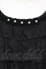 画像2: 【SALE】INGEBORG / 総レースセットアップ 4 クロ O-25-04-24-081-LO-OP-IG-ZT364 (2)