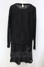 画像4: 【SALE】INGEBORG / 総レースセットアップ 4 クロ O-25-04-24-081-LO-OP-IG-ZT364 (4)