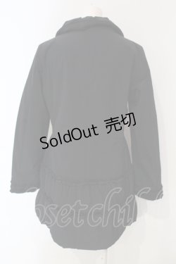 画像3: INGEBORG / フリルダウンコート 9 クロ O-25-04-24-085-LO-CO-IG-ZT-C027