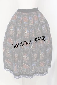 Jane Marple / Color in talesタックスカート M クロ O-25-04-24-010-JM-SK-IG-OS