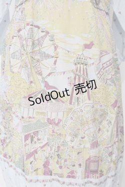 画像2: Jane Marple Dans Le Salon / La fete foraineワーキングドレス M サックス O-25-04-24-011-JM-OP-IG-OS
