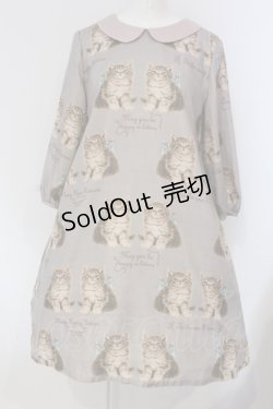 画像1: Leur Getter / Leur Catワンピース  グレージュ O-25-04-24-015-LU-OP-IG-OS