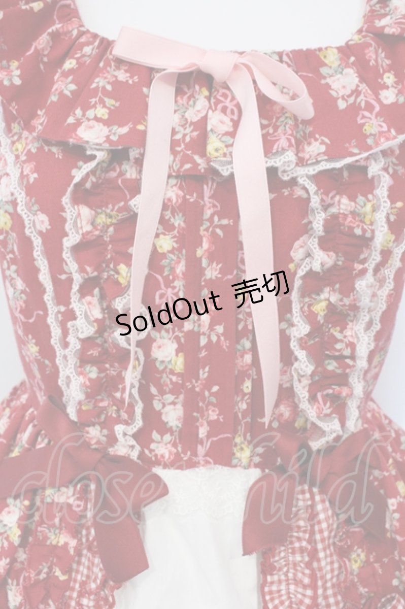 画像2: Angelic Pretty / Petit Bouquetジャンパースカート  アカ O-25-04-24-020-AP-OP-IG-OS (2)