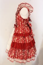 画像4: Angelic Pretty / Petit Bouquetジャンパースカート  アカ O-25-04-24-020-AP-OP-IG-OS (4)