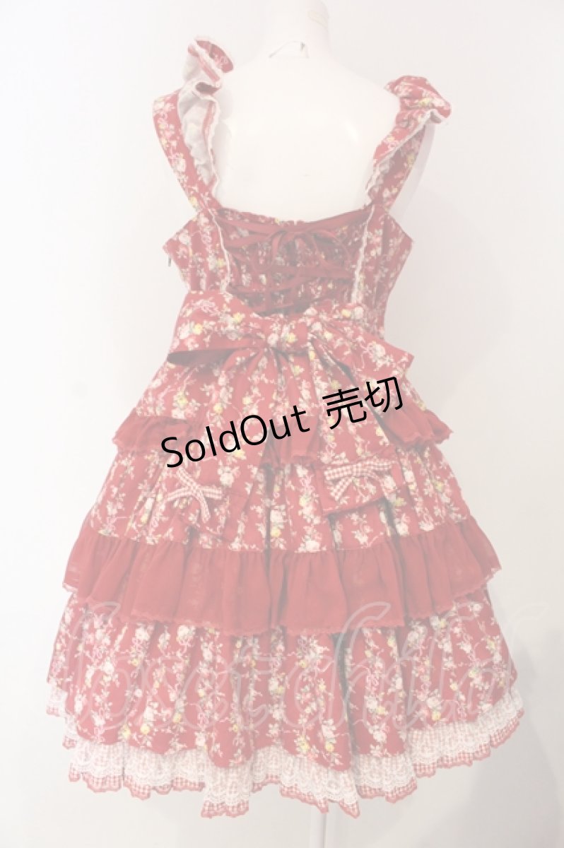 画像5: Angelic Pretty / Petit Bouquetジャンパースカート  アカ O-25-04-24-020-AP-OP-IG-OS (5)