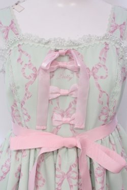画像2: Angelic Pretty / Sweetie Ribbonジャンパースカート  ミント O-25-04-24-024-AP-OP-IG-OS