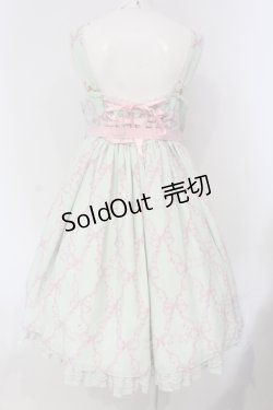 画像4: Angelic Pretty / Sweetie Ribbonジャンパースカート  ミント O-25-04-24-024-AP-OP-IG-OS